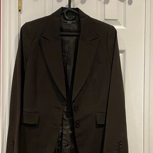 Suzy Shier Elegant Black Suit